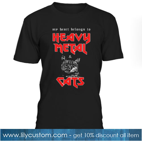 Heavy Metal and Cats T-Shirt NT