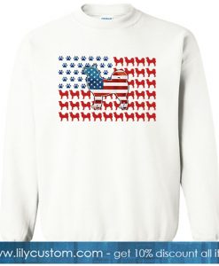 Patriotic American Flag SWEATSHIRT