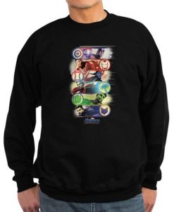 Badges of Avengers Endgame SWEATSHIRT SN