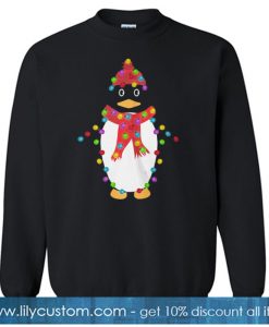 Christmas day Penguin SWEATSHIRT SR