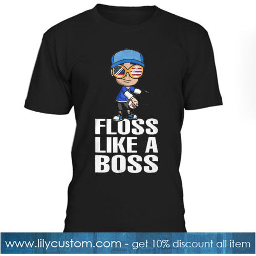 Floss Like A Boss Baseball T-SHIRT SN