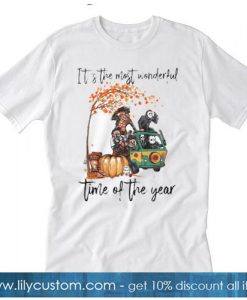 HALLOWEEN IT THE MOST WONDERFUL TIME OF THE YEARS T-SHIRT SR