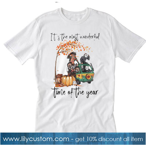 HALLOWEEN IT THE MOST WONDERFUL TIME OF THE YEARS T-SHIRT SR