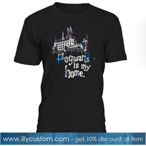 Harry Potter Halloween Hogwarts is My Home T-Shirt SR