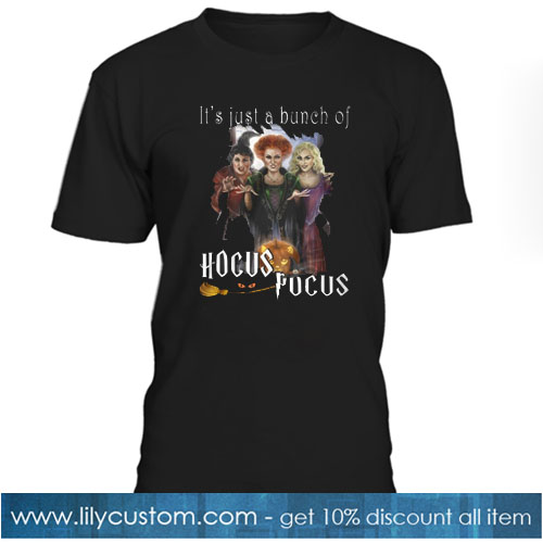 Hocus Pocus Funny Halloween T-SHIRT SR