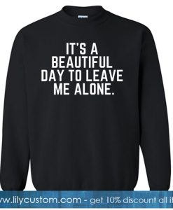 Leave Me Alone INTROVERT SWEATSHIRT SR