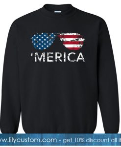 Merica sunglasses SWEATSHIRT SR