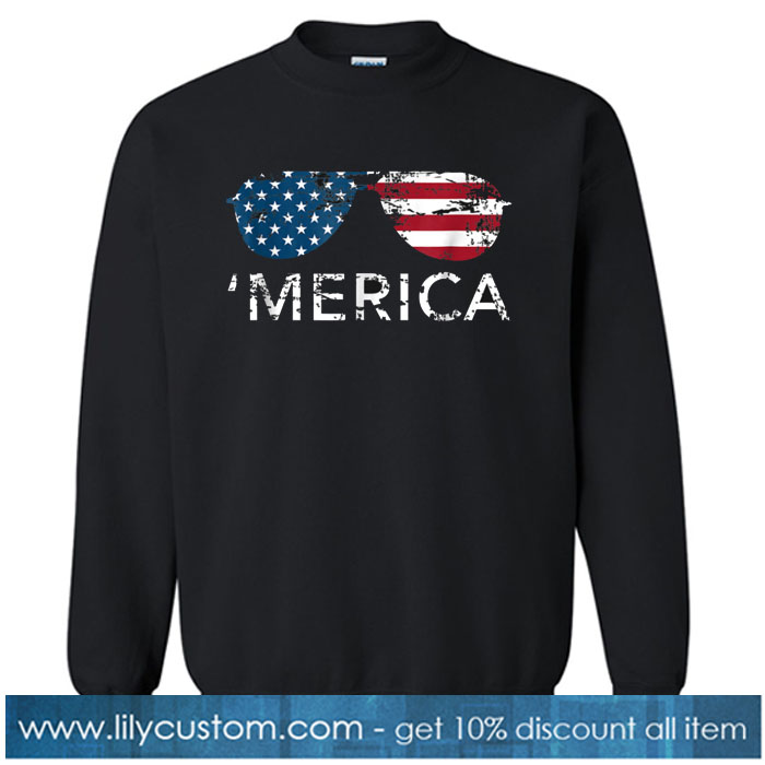 Merica sunglasses SWEATSHIRT SR