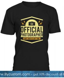 Official Photographer T-SHIRT SN