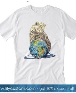 Our feline deity shows restraint T-SHIRT SN