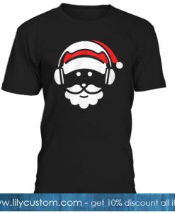 Santa Music Christmas T-SHIRT SR