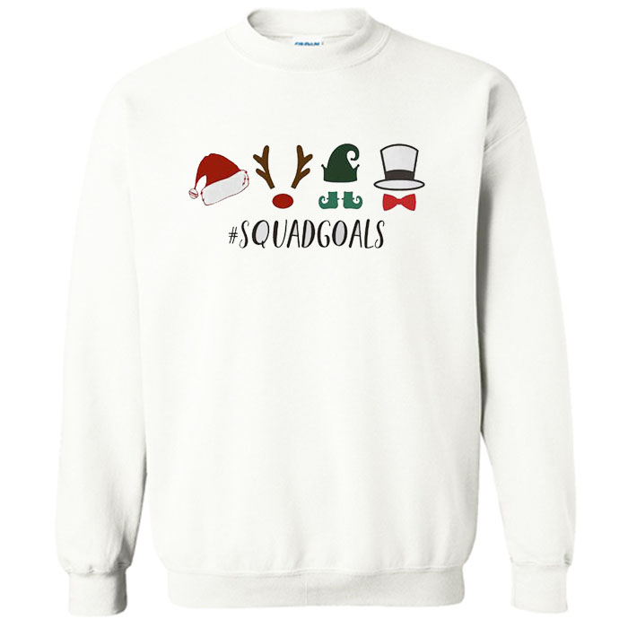 Santa Squad Goals sweatshirt SN