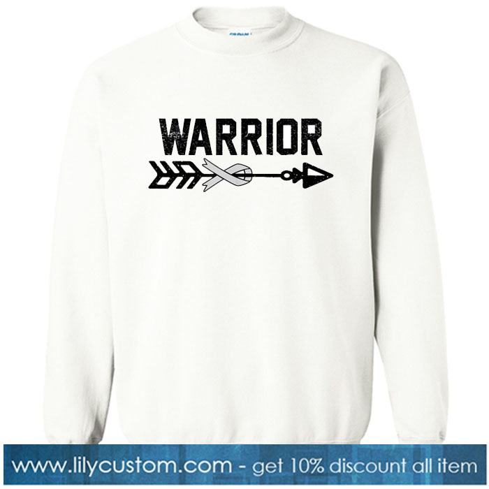 WARRIOR CANCER AWARENESS SWEATSHIRT SR