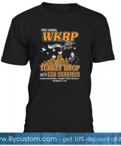 WKRP Turkey Drop T-Shirt SR