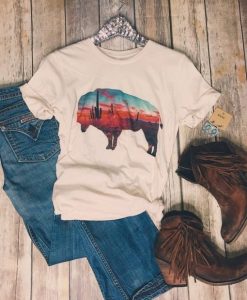 Arizona Buffalo Tee Shirt SN