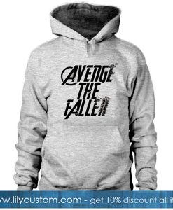 Avenge The Fallen dusting effect avengers endgame inspired adults unisex hoodie SN