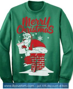 Bad Santa Christmas Sweater Sweatshirt SN