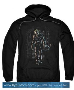 Batman DC Comics Joker Leaves Arkham Adult Pull-Over Hoodie SN