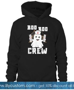 Boo Boo Crew T Shirt Ghost Nurse Halloween HOODIE SN