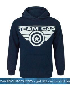 Captain America Civil War Team Cap Men's Hoodie SN