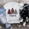 Christmas V-neck T-Shirt SN