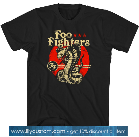 Cobra Logo Foo Fighters T-Shirt SN