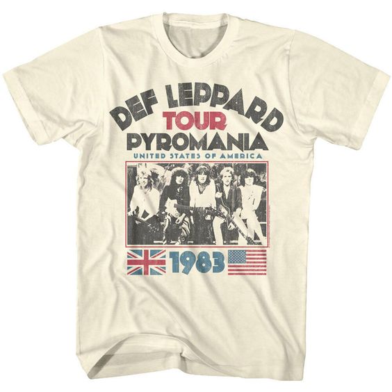 Def Leppard Men’s T-shirt SN