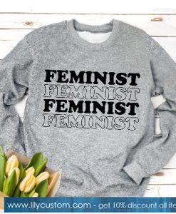 Feminist Crewneck Sweatshirt SN