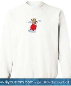 Flying Ace Santa (dark) Sweatshirt SN