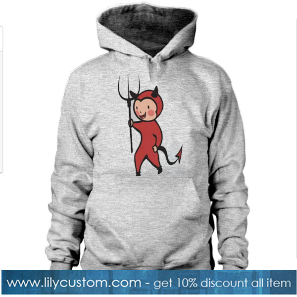 Funny Halloween Red Devil HOODIE SN