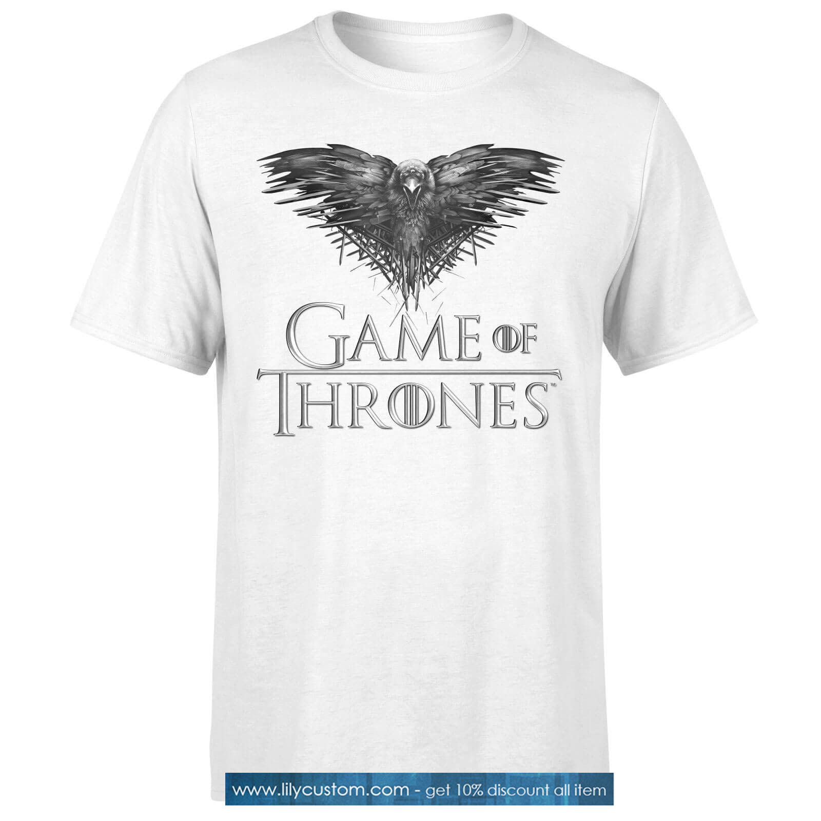Game of Thrones Three-Eyed Raven Men's T-Shirt SN