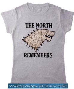 Game of Thrones Womens T-Shirt - The North Remembers SN