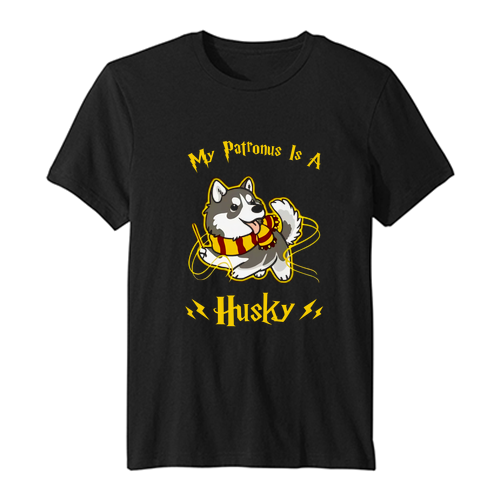 Harry Potter My Patronus Is A Husky t-shirt SN