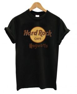 Harry Potter hard Rock cafe Hogwarts T shirt SN