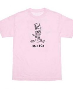 Hellboy Bart Simpson T-Shirt SN