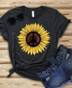 Hippie Sunflower Tshirt SN