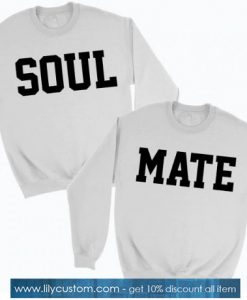 His or Hers Soul Mate Couples Sweatshirt SN