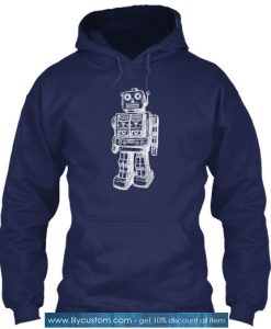 Huge Robot Hoodie SN