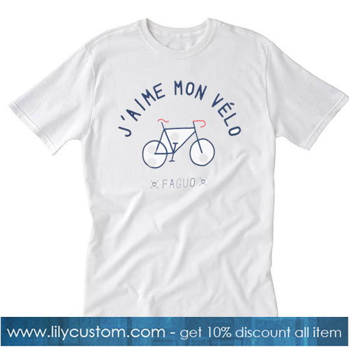 J'AIME MON VÉLO T-SHIRT SN