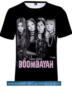 Kpop Blackpink 3D Printing T-Shirt SN