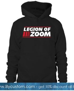 Legion of Zoom - Black Hoodie SN