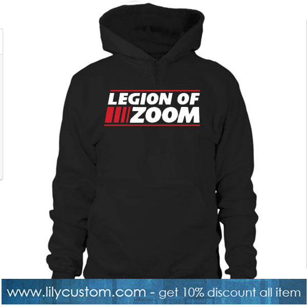 Legion of Zoom - Black Hoodie SN