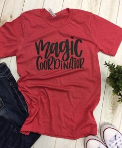 Magic Coordinator Maroon T-shirt SN