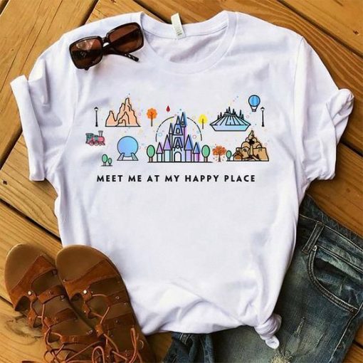 Meet Me At My Happy Place T-Shirt SN