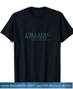 Mens Jonas Brothers - Chasing Happiness Tee Tshirt SN