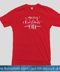 Merry Christmas Yall Shirt SN