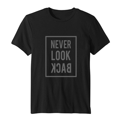 Never Look Back t-shirt SN