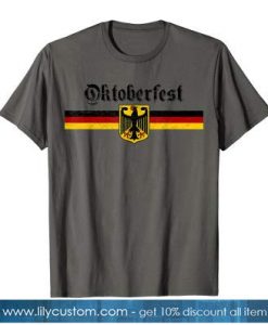 Oktoberfest Shirt Men Women Vintage German Coat of Arms Flag SN