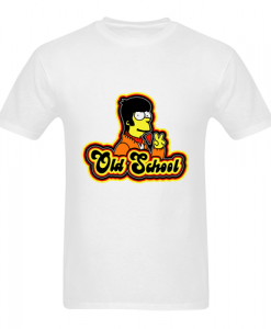 Old School Homer Simpson Funny t-shirt SN