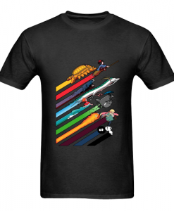 Rainbow Studio Ghibli t-shirt SN